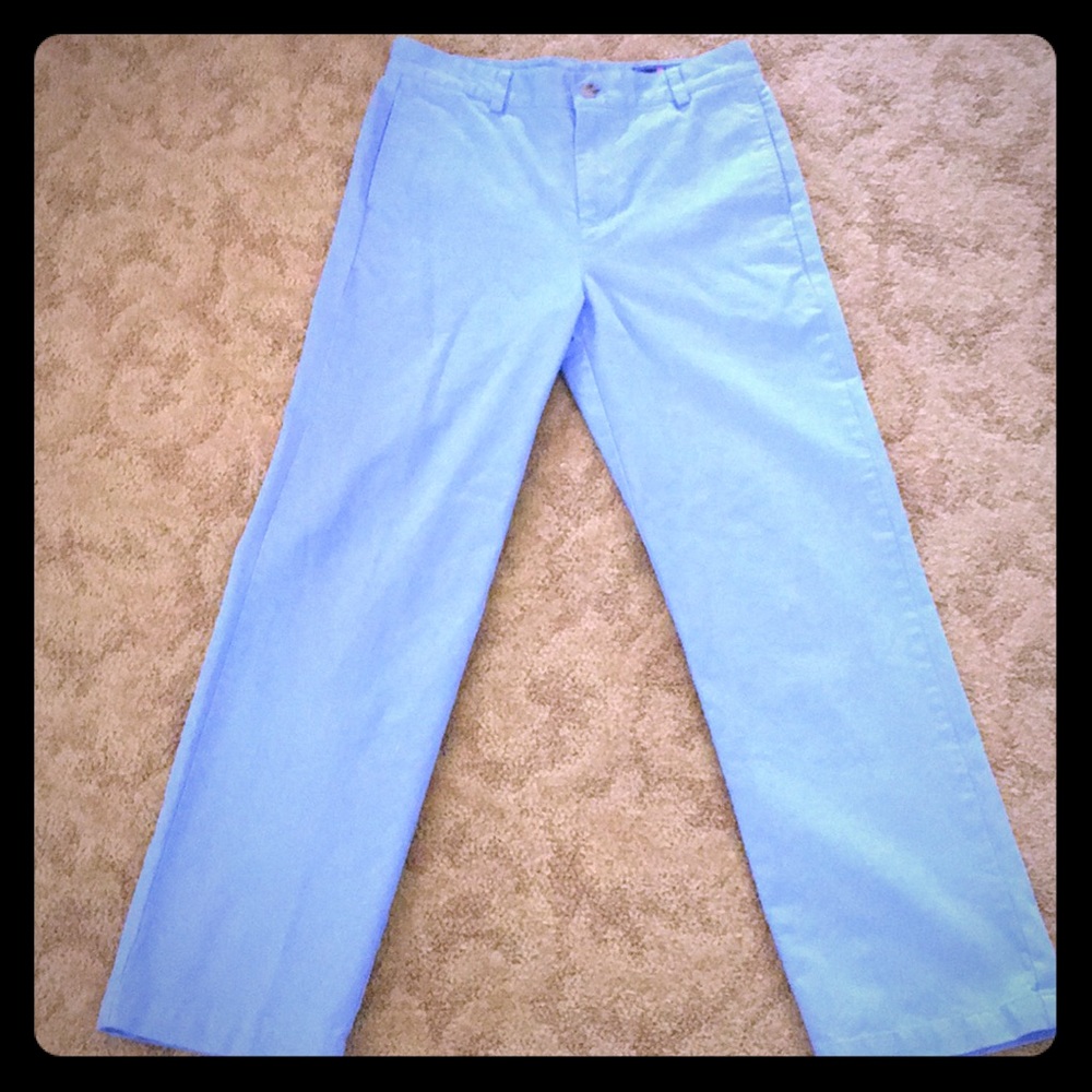 Vineyard Vines Boys Broken In Classic Club Pants.